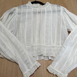 Doen Heloise Top Size S in Salt